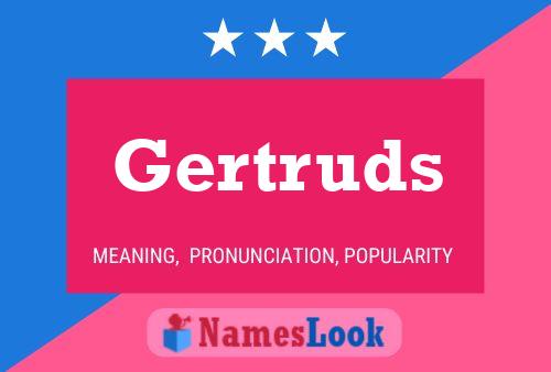 Gertruds 名字海报