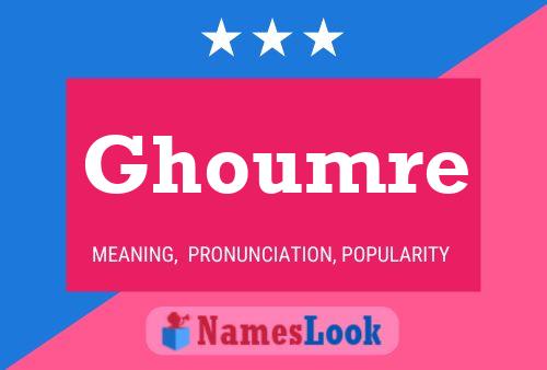 Ghoumre 名字海报