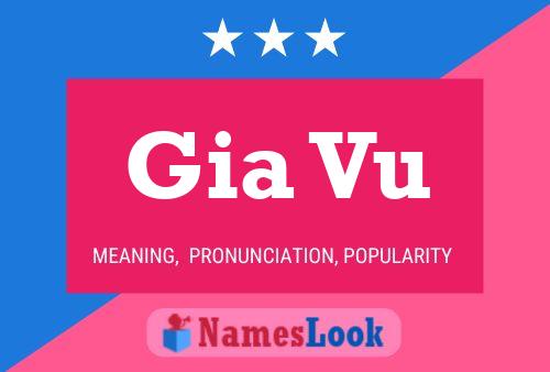 Gia Vu 名字海报