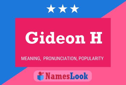 Gideon H 名字海报