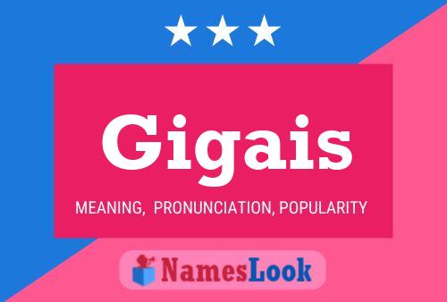 Gigais 名字海报