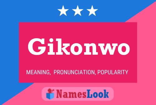 Gikonwo 名字海报