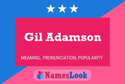 Gil Adamson 名字海报