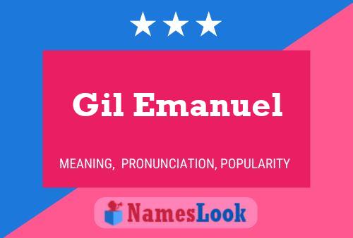 Gil Emanuel 名字海报