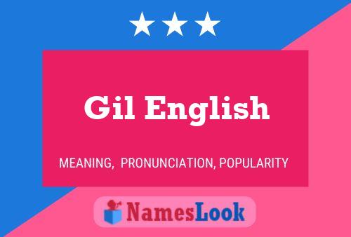 Gil English 名字海报