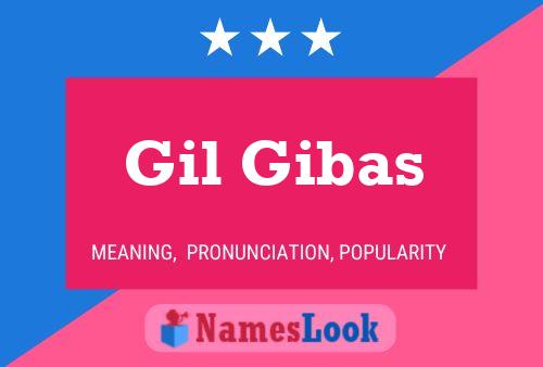 Gil Gibas 名字海报