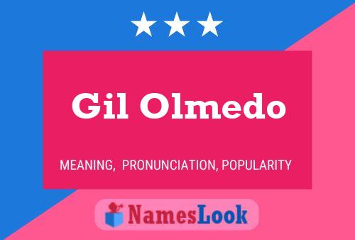 Gil Olmedo 名字海报