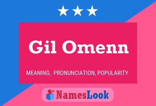 Gil Omenn 名字海报