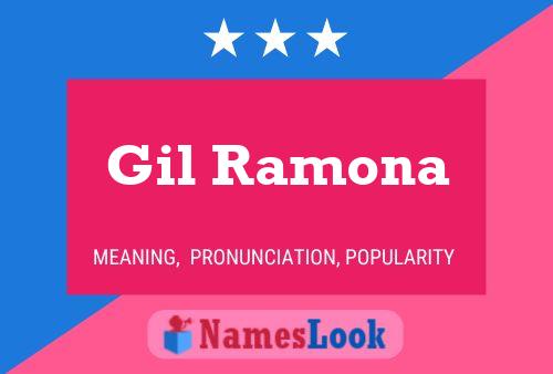 Gil Ramona 名字海报