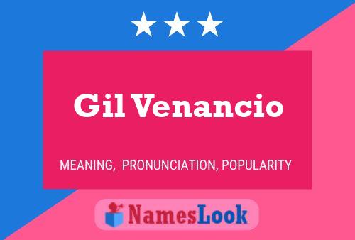 Gil Venancio 名字海报