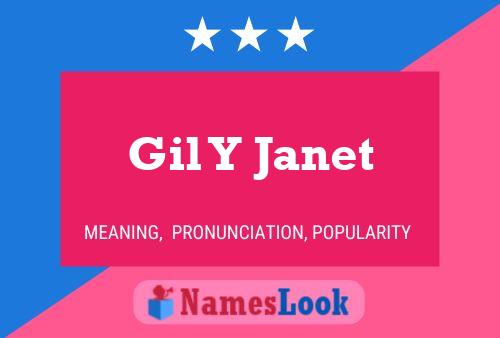 Gil Y Janet 名字海报