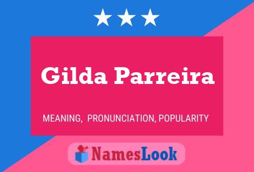 Gilda Parreira 名字海报