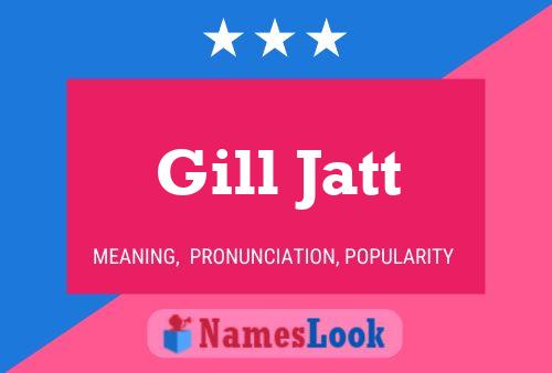 Gill Jatt 名字海报