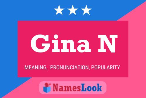 Gina N 名字海报