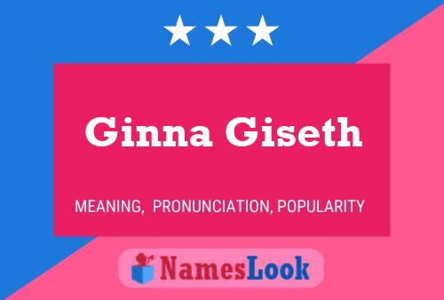 Ginna Giseth 名字海报