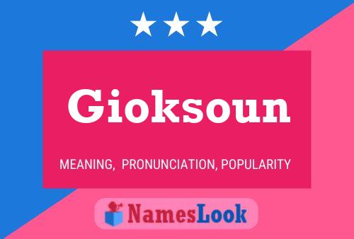 Gioksoun 名字海报