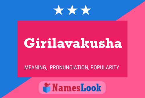 Girilavakusha 名字海报