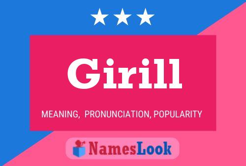 Girill 名字海报