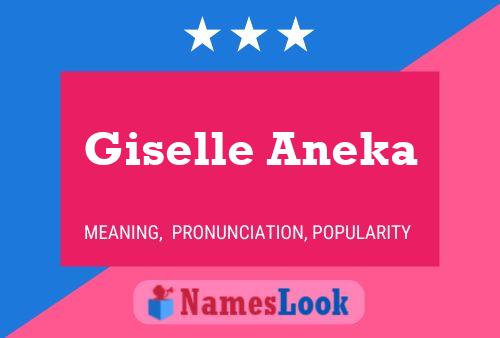 Giselle Aneka 名字海报