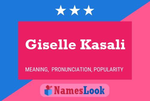 Giselle Kasali 名字海报