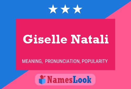 Giselle Natali 名字海报