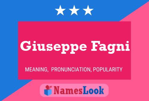 Giuseppe Fagni 名字海报