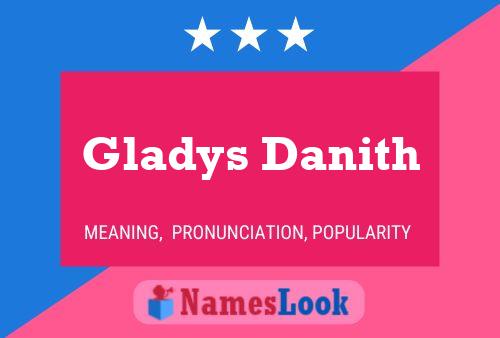 Gladys Danith 名字海报