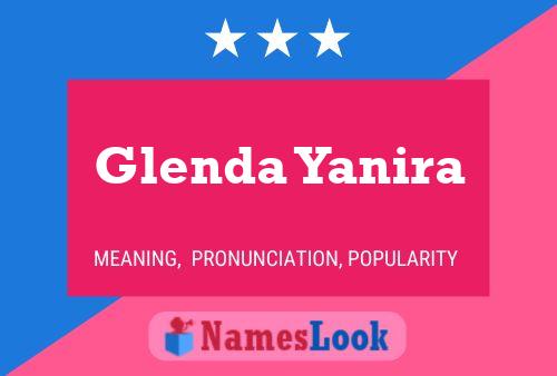 Glenda Yanira 名字海报