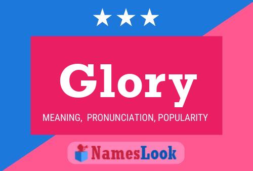 Glory 名字海报