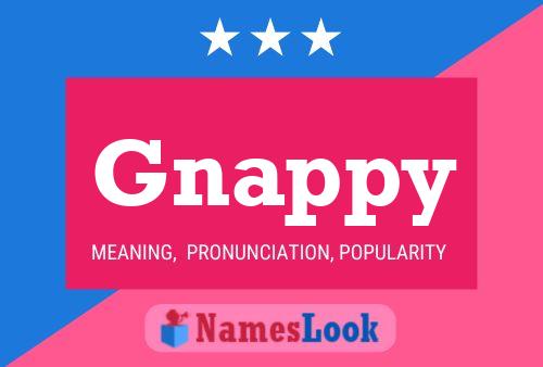 Gnappy 名字海报