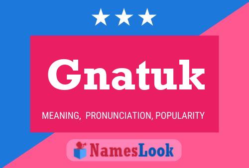 Gnatuk 名字海报