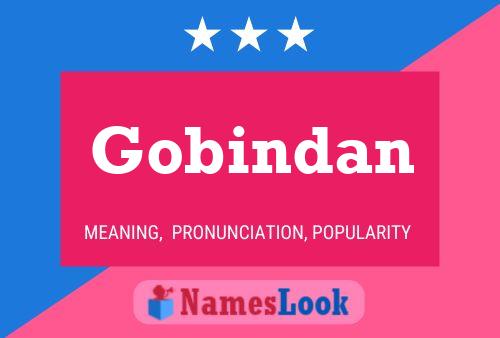 Gobindan 名字海报