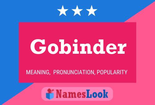 Gobinder 名字海报