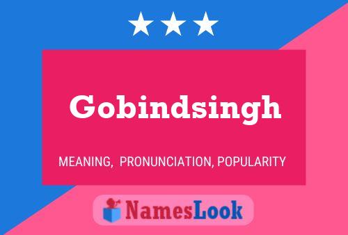 Gobindsingh 名字海报