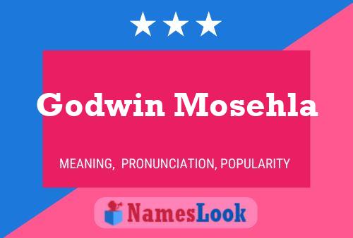 Godwin Mosehla 名字海报