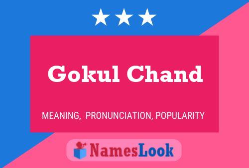 Gokul Chand 名字海报