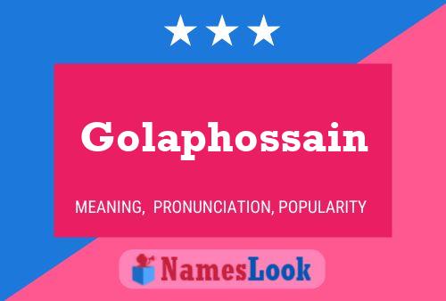 Golaphossain 名字海报