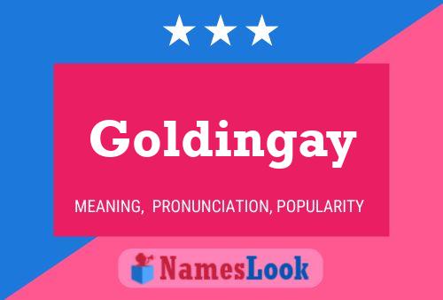 Goldingay 名字海报