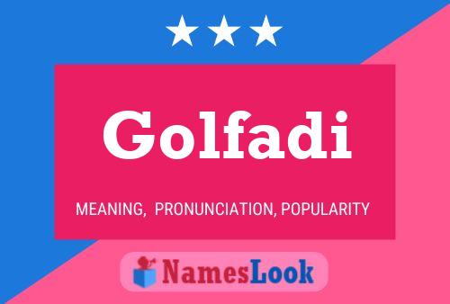 Golfadi 名字海报