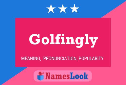 Golfingly 名字海报