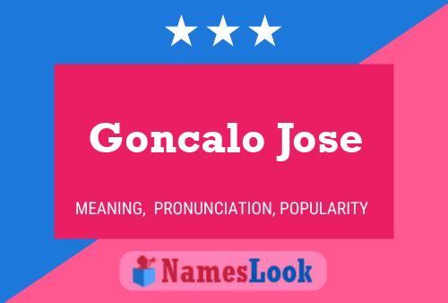 Goncalo Jose 名字海报