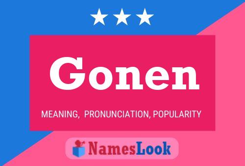 Gonen 名字海报