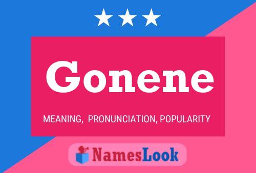 Gonene 名字海报