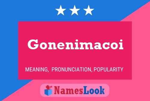 Gonenimacoi 名字海报