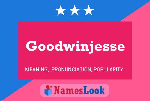 Goodwinjesse 名字海报