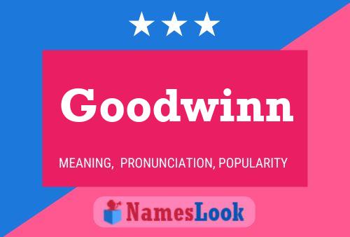 Goodwinn 名字海报