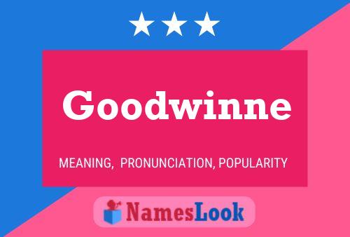 Goodwinne 名字海报