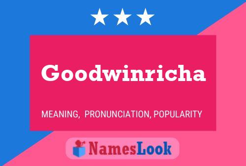 Goodwinricha 名字海报