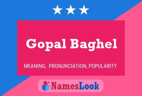 Gopal Baghel 名字海报