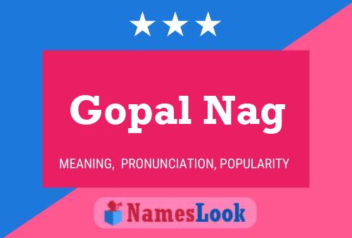 Gopal Nag 名字海报